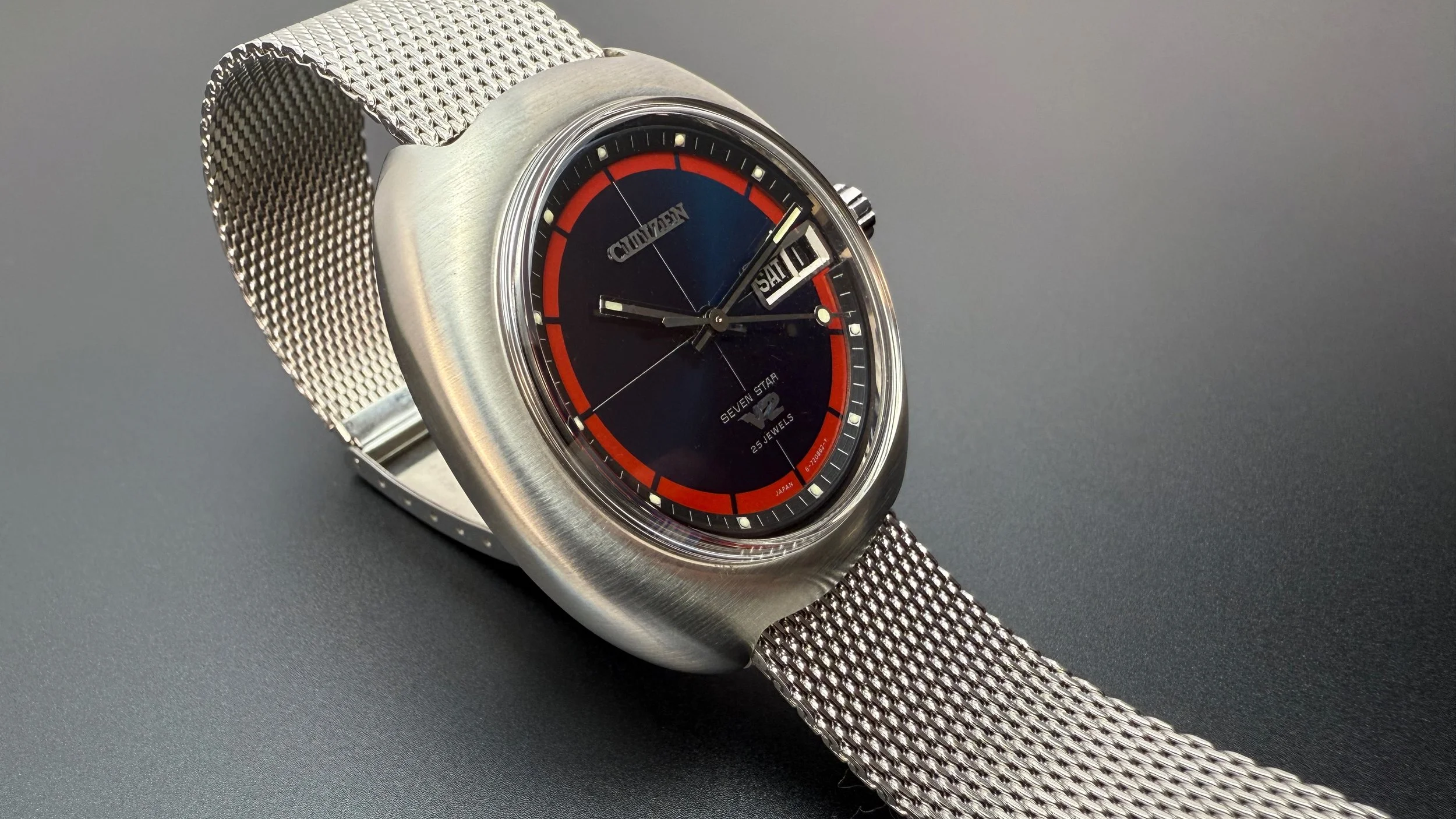 Seiko Recraft 7S26-04B0 SNKM97 OEM + shark mesh bracelet